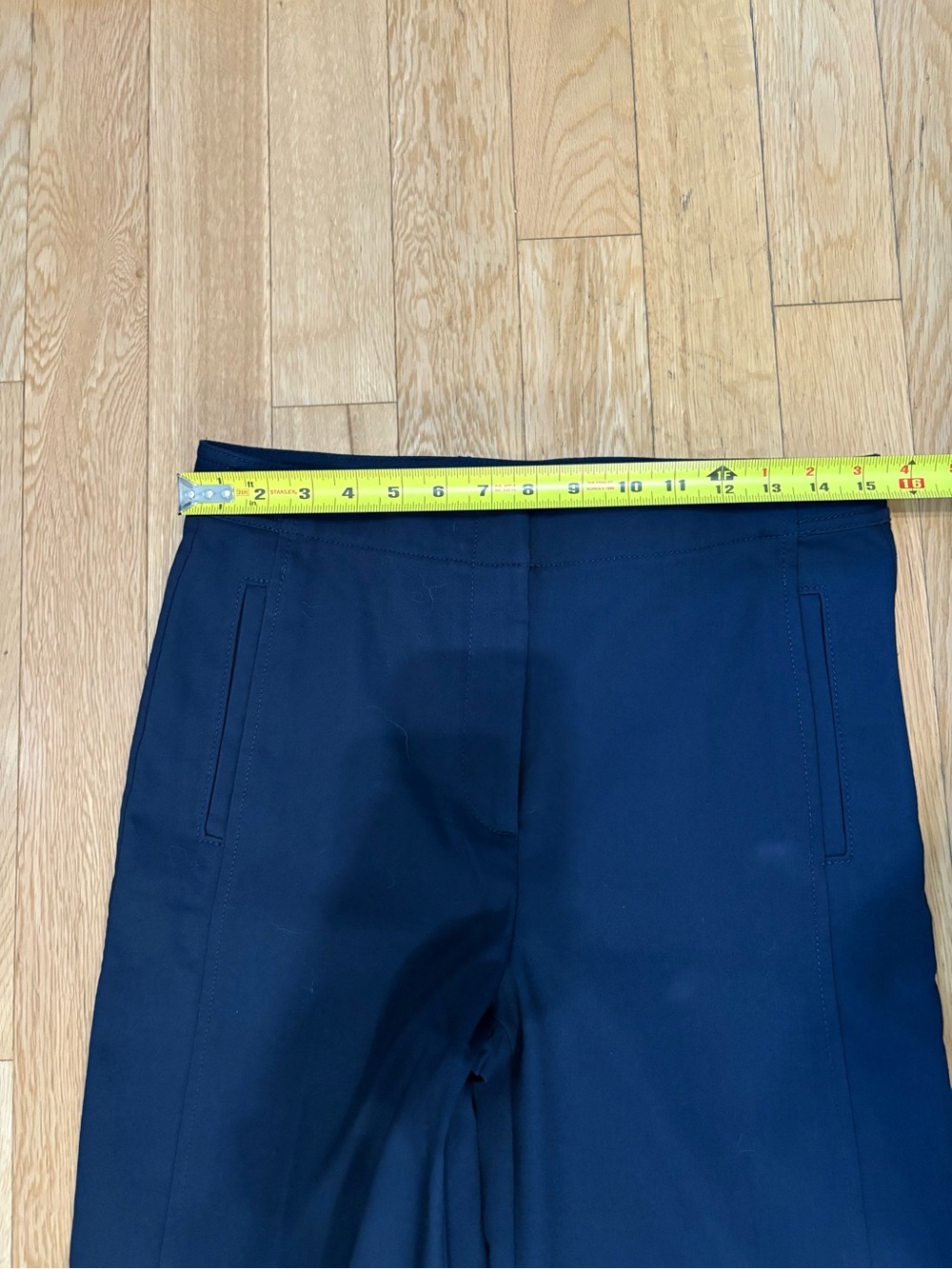 Ann Taylor Navy Wide-Leg Pants - Picture 9 of 11